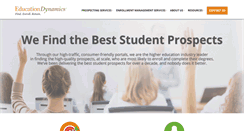 Desktop Screenshot of educationdynamics.com